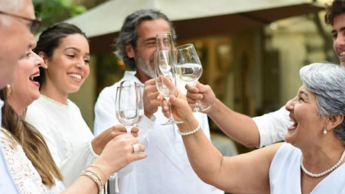 Vestir de blanco para comenzar de nuevo