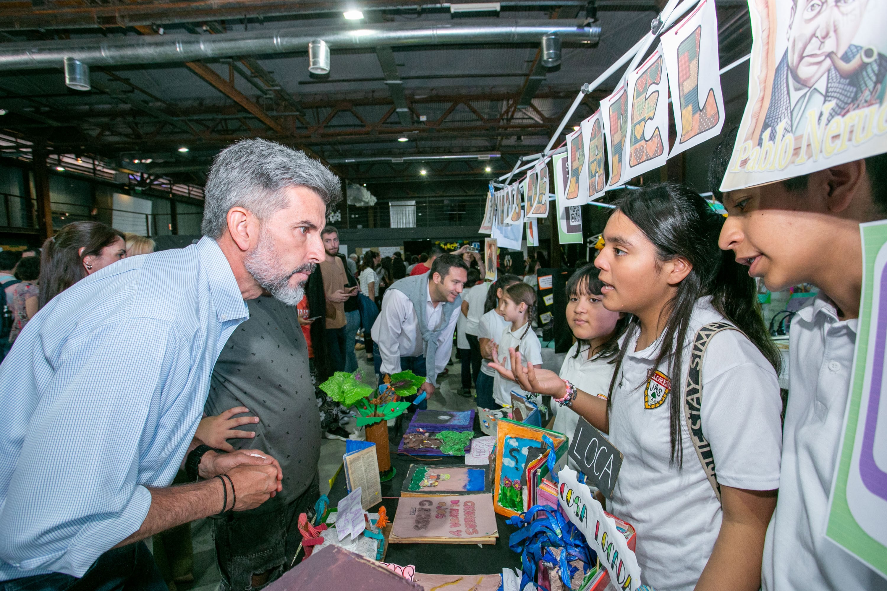 Ulpiano Suarez estuvo presente en la apertura de la Semana de la Innovación