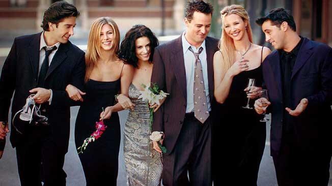 Friends, una de las series más recordadas de la década de 1990.