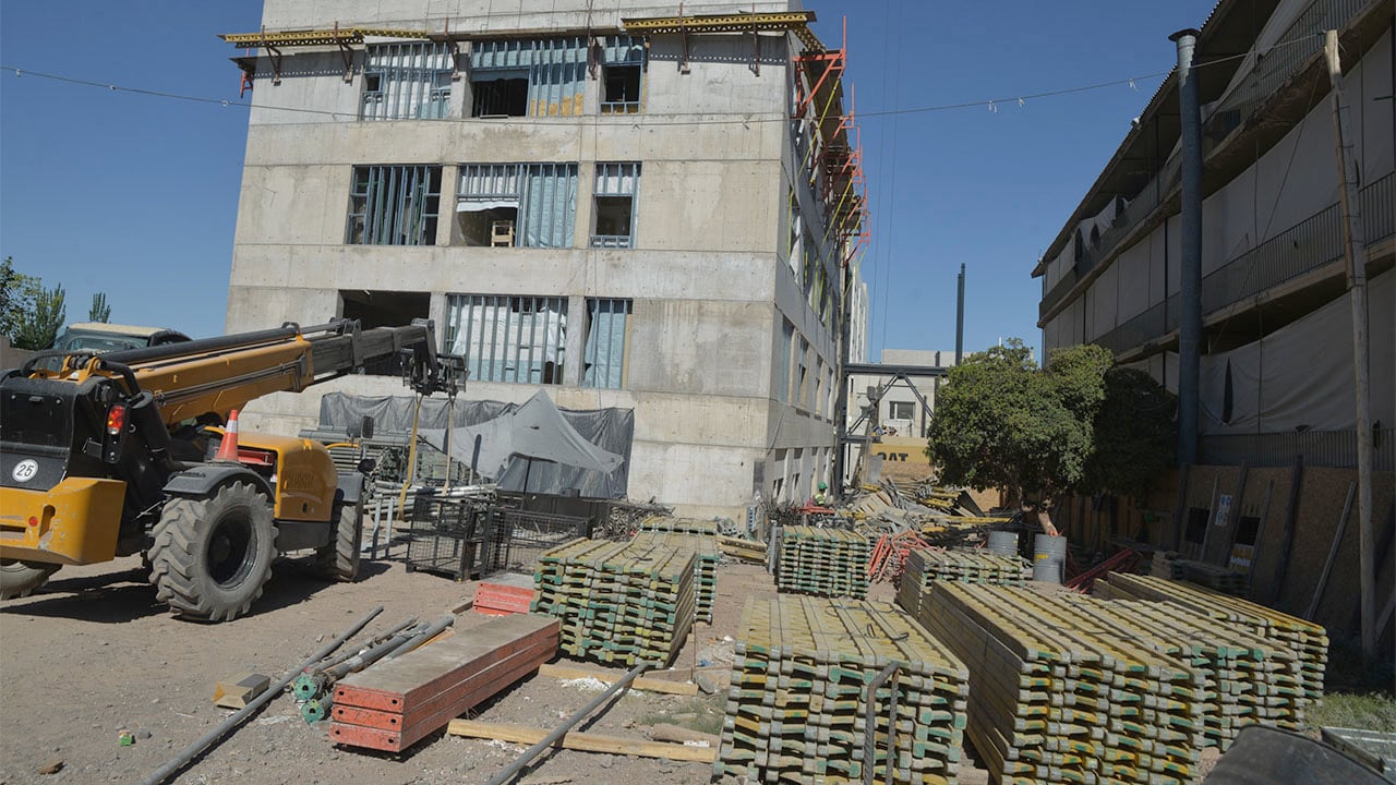 Obras en el Hospital Luis Lagomaggiore