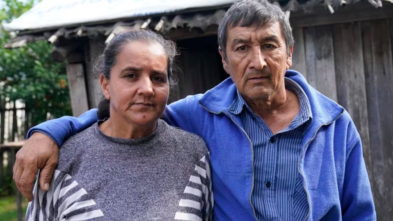 María y José, los padres de Loan. Gentileza