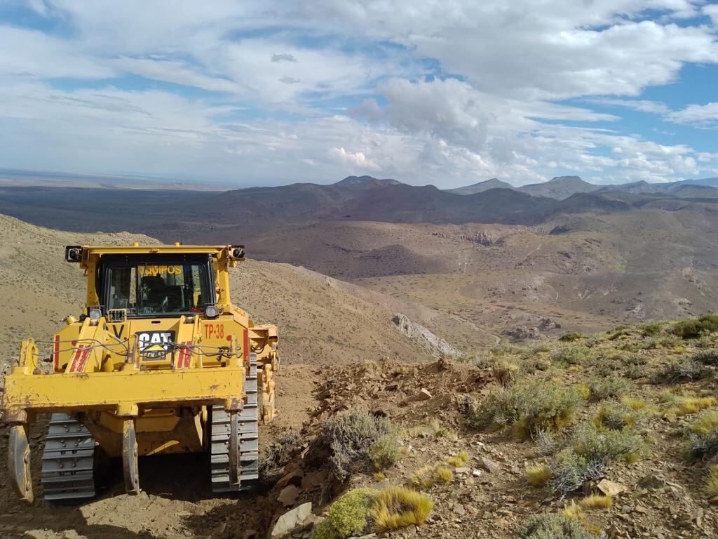 Comenzaron los trabajos de exploración de Hierro Indio. Prensa Gobierno