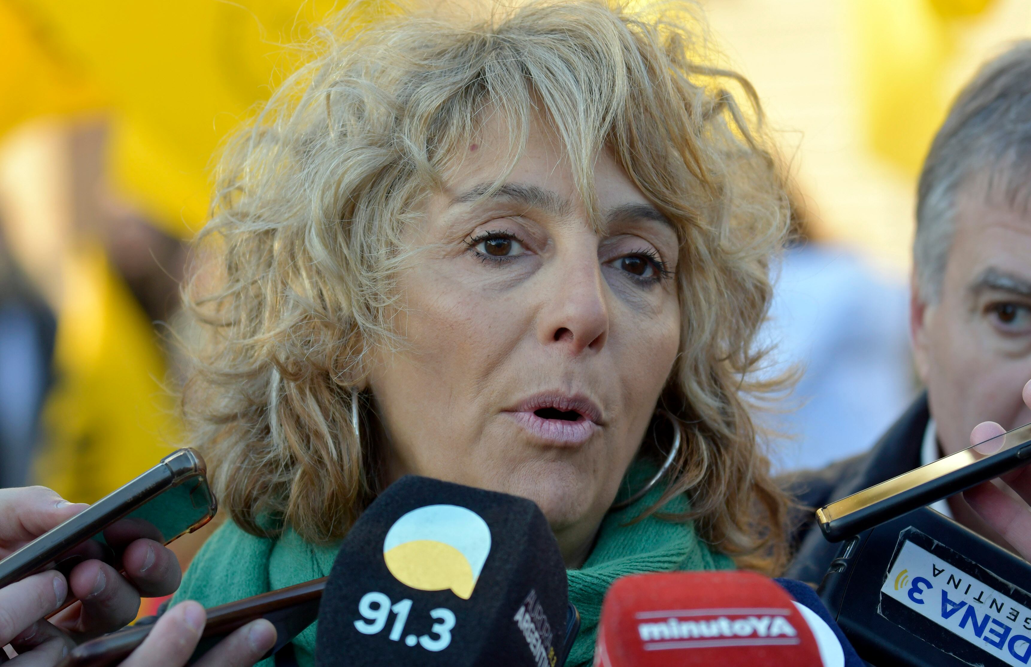 Claudia Iturbe, secretaria General de la Asociación Mendocina de Profesionales de la Salud (Ampros). Foto: Orlando Pelichotti / Los Andes