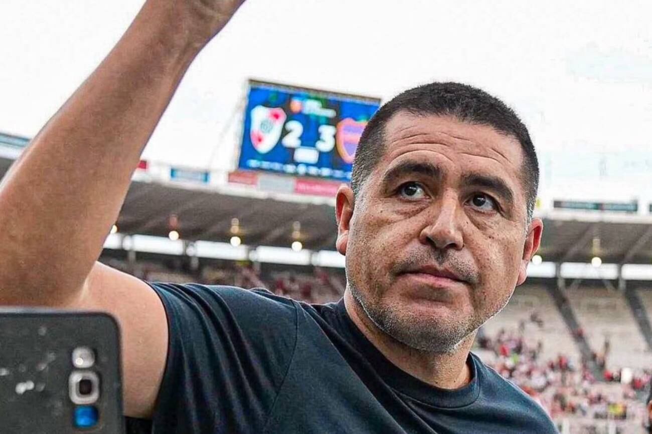 Juan Román Riquelme en Córdoba (Gentileza)