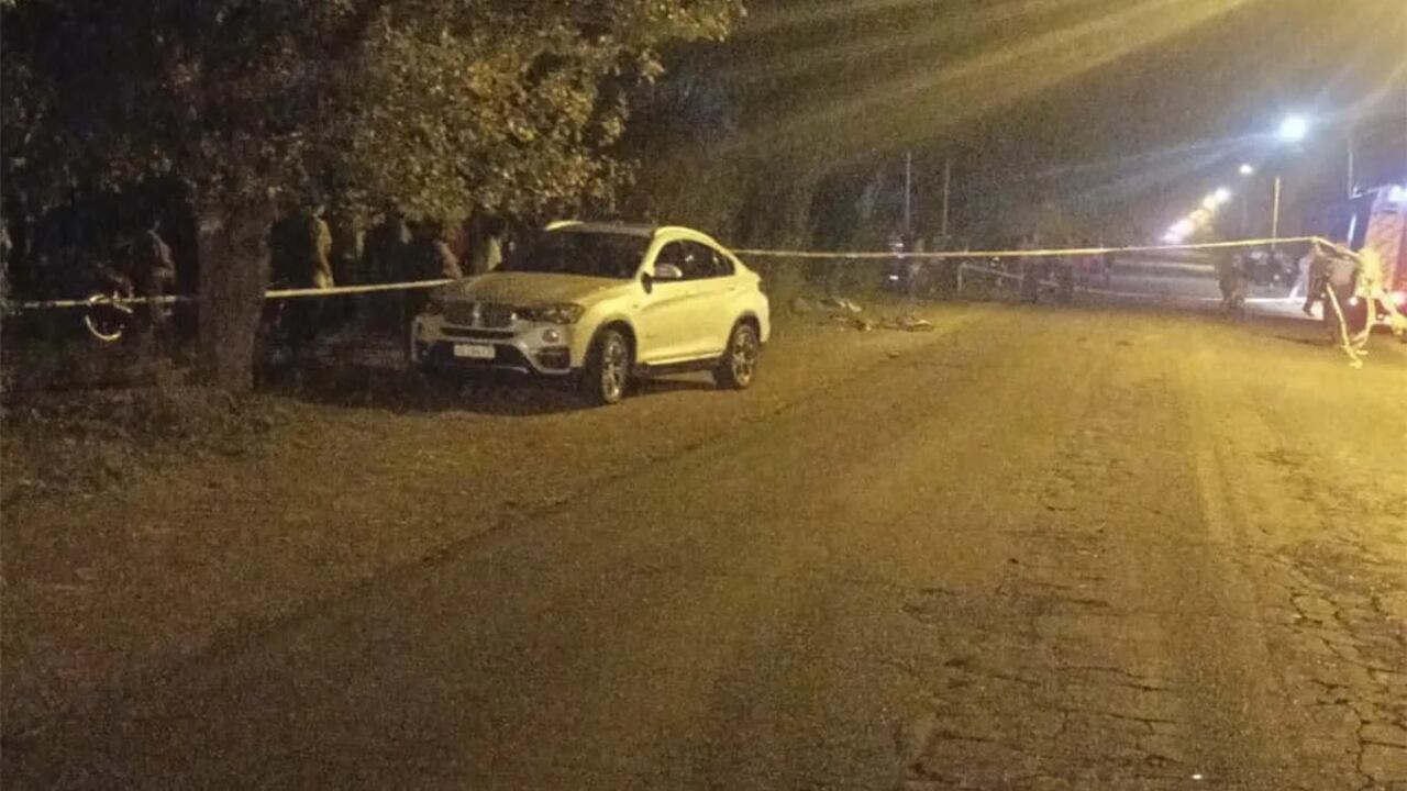 Un ciclista falleció luego de ser embestido por un auto en la Ruta 160. Gentileza.