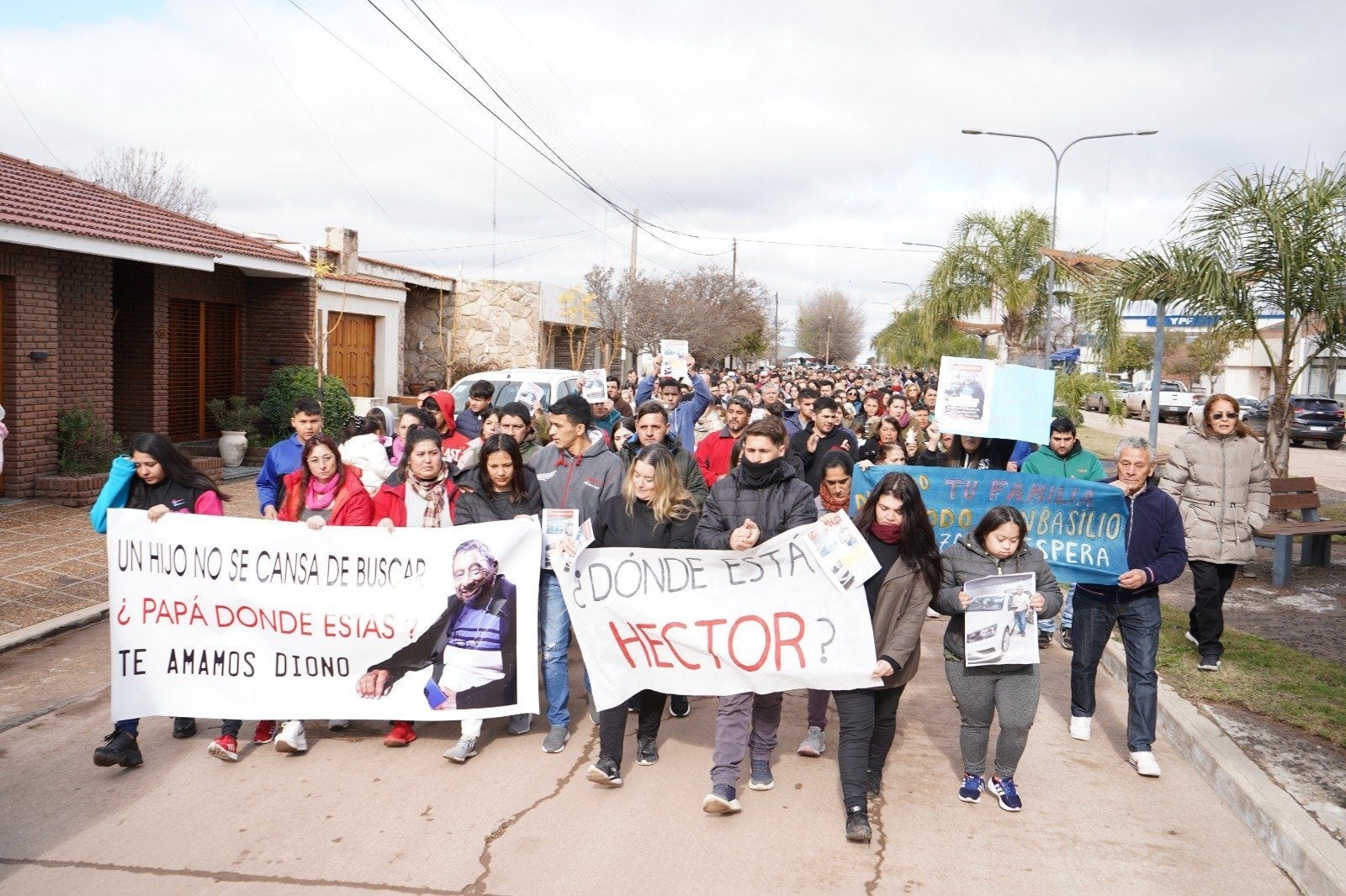 San Basilio. Vecinos y vecinas piden que aparezca sano y salvo Héctor Dionisio Aguilar (Gentileza).