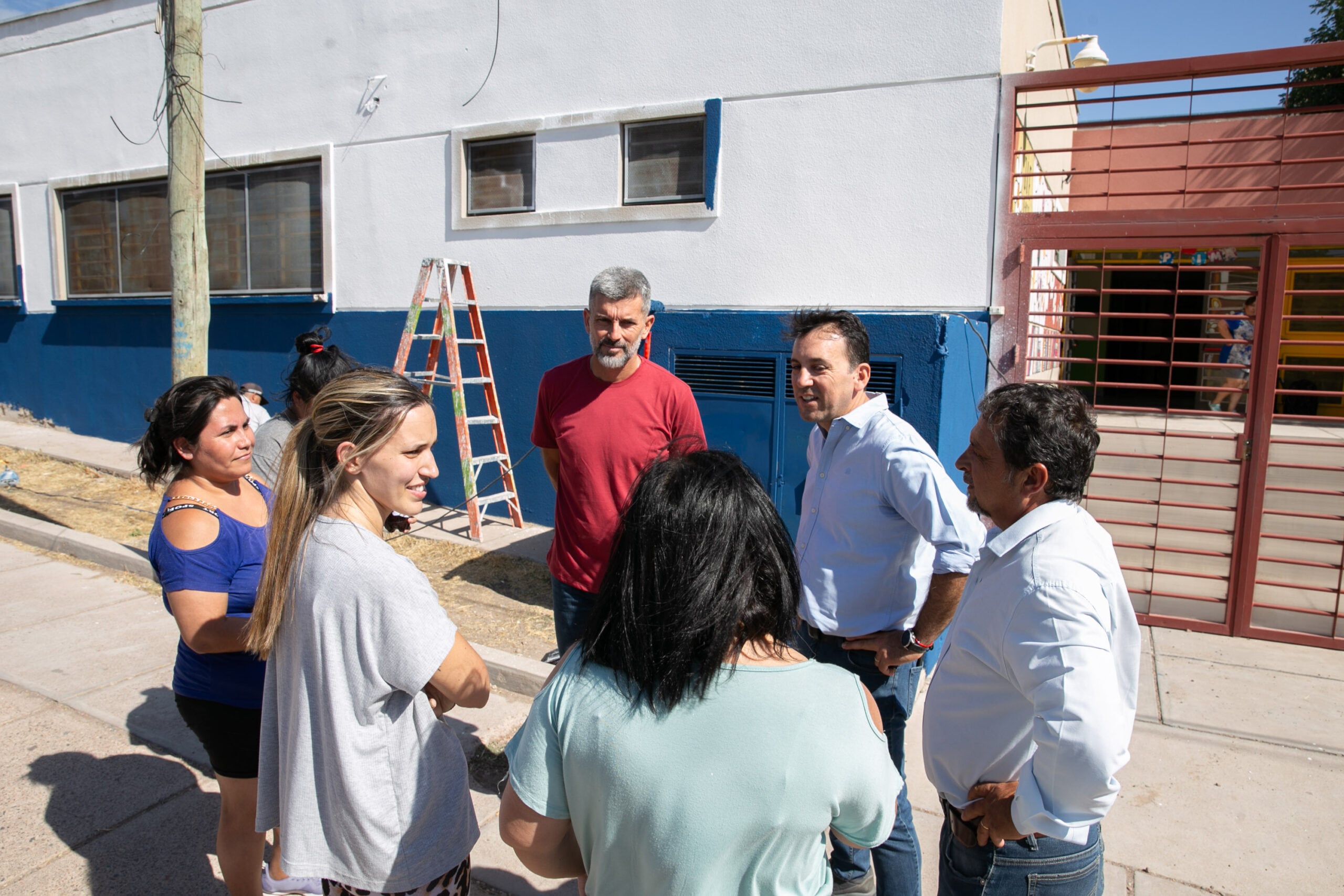 Ulpiano Suarez participó del lanzamiento de ColaborArte en La Favorita