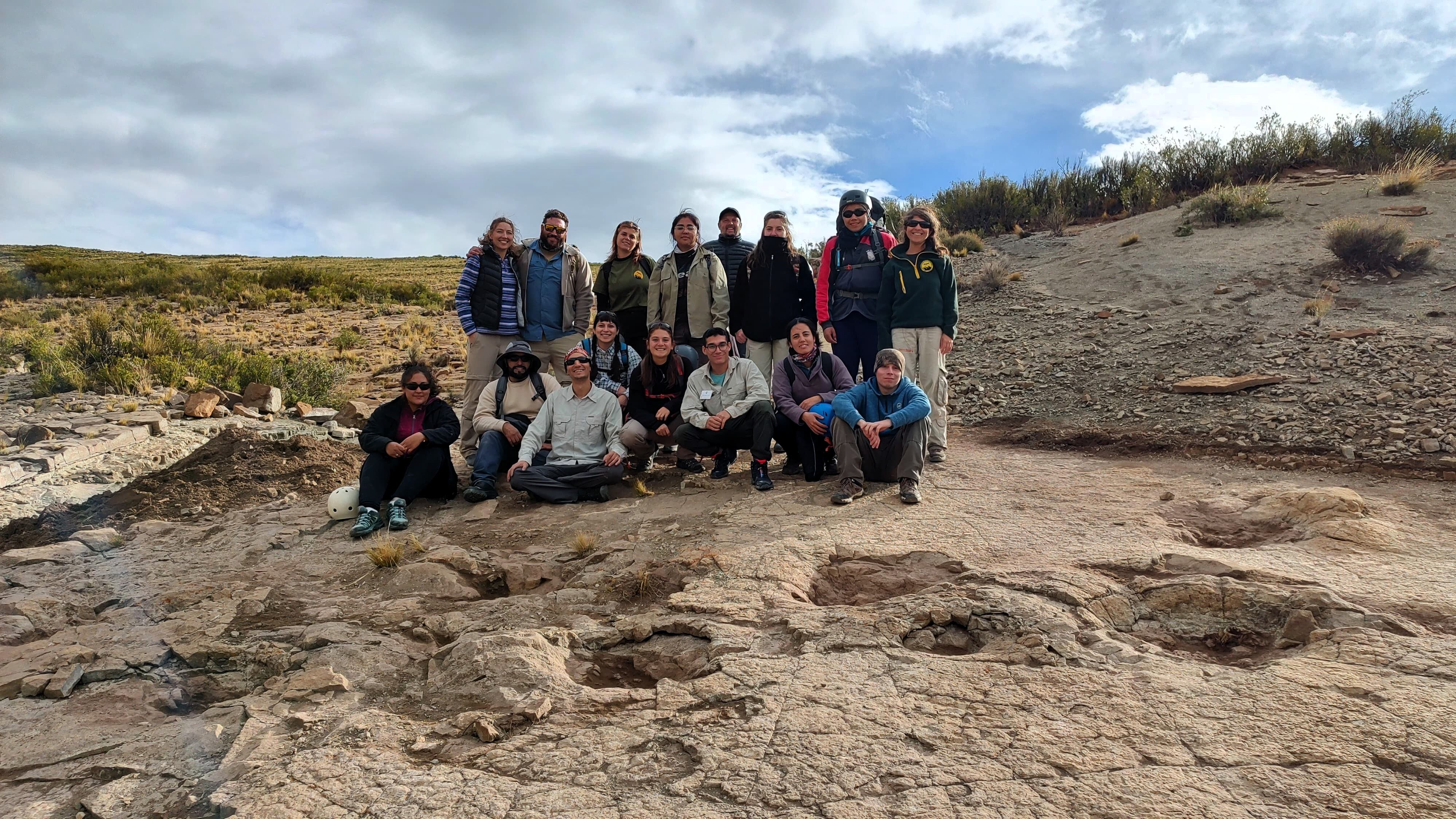 Dinosaurios en Mendoza: 9 especies que habitaron en Mendoza y cómo es el “Jurassic Park mendocino”. Foto; Gentileza María Belén Tomaselli