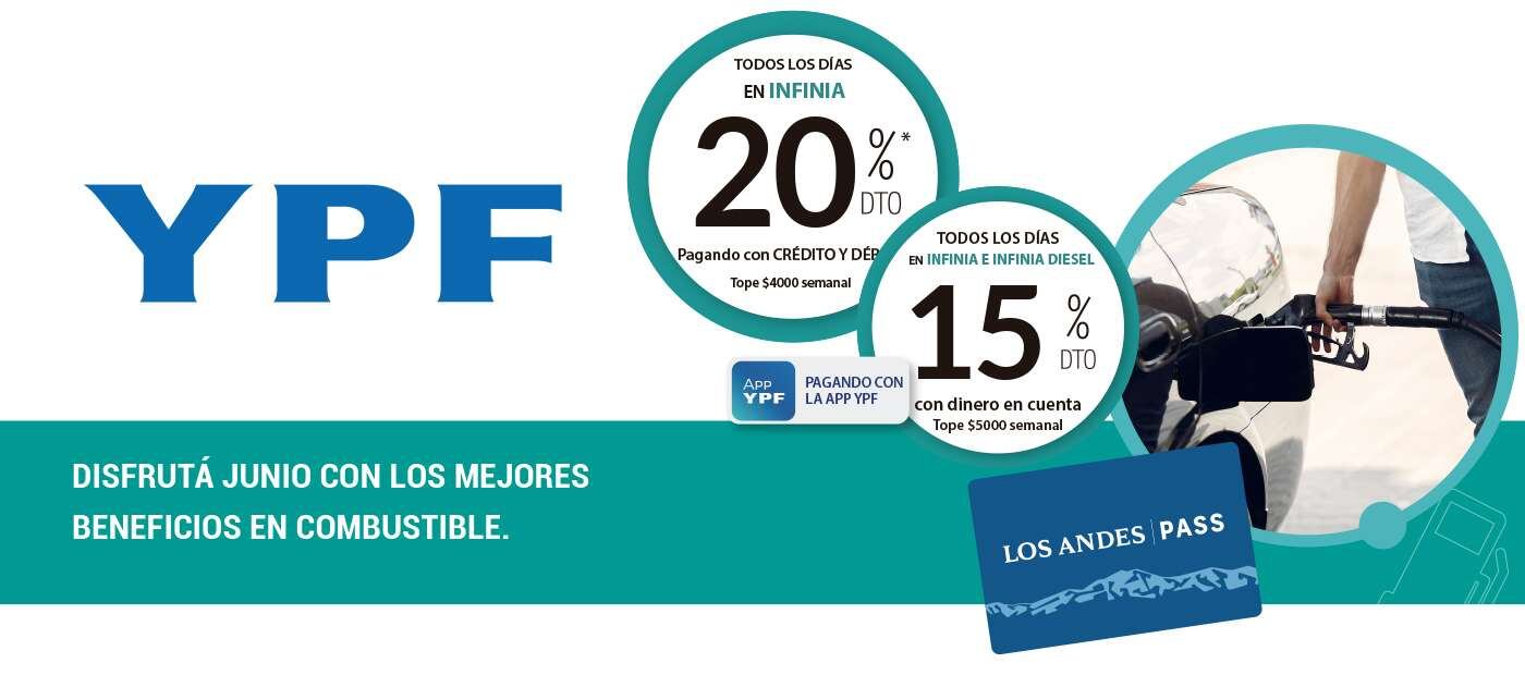 Descuento en combustibles/Los Andes Pass