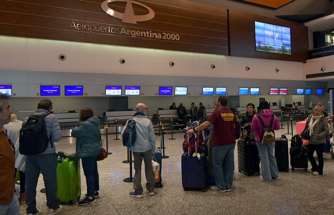 Aeropuerto de Mendoza. Foto: Los Andes