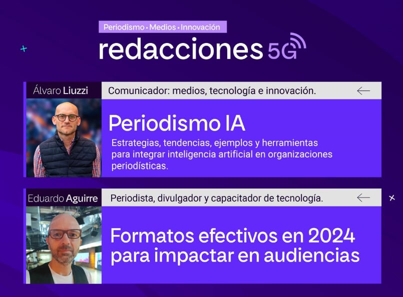 Telecom Argentina, mediante su programa Redacciones5G, presentó en Mendoza su nueva guía Periodismo IA.