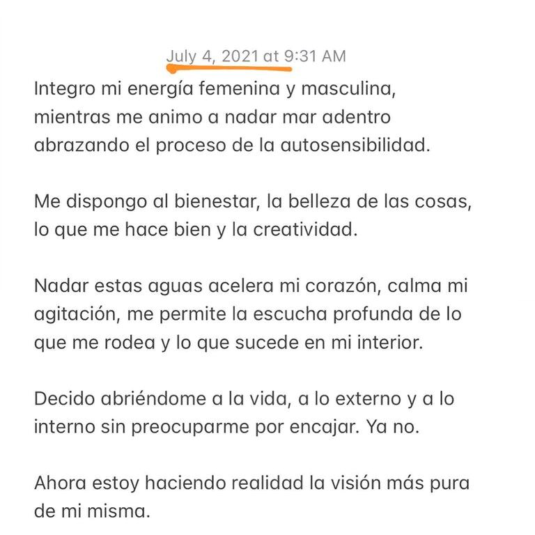 Calu Rivero más reflexiva que nunca