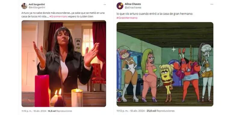 Ingresó Arturo y los memes estallaron.