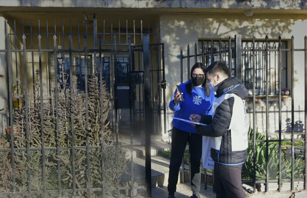 Censo 2022 en Mendoza. Foto: Orlando Pelichotti / Los Andes 