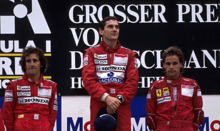 F1: Berger opinó que Hamilton está entre Senna y Prost