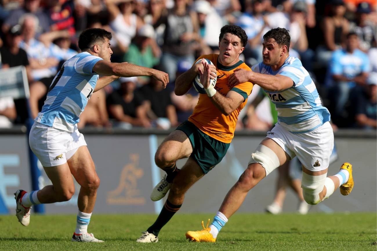 Los Pumas frente a Australia por la cuarta fecha del Rugby Championship en Santa Fe. / Gentileza. 