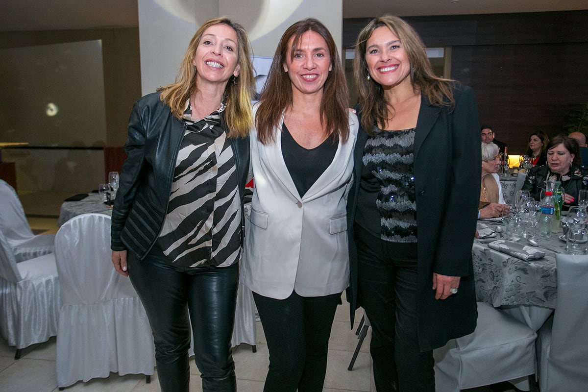 Periodistas presentes: Roxana Badaloni, Florencia Da Souza y Carla Luna.