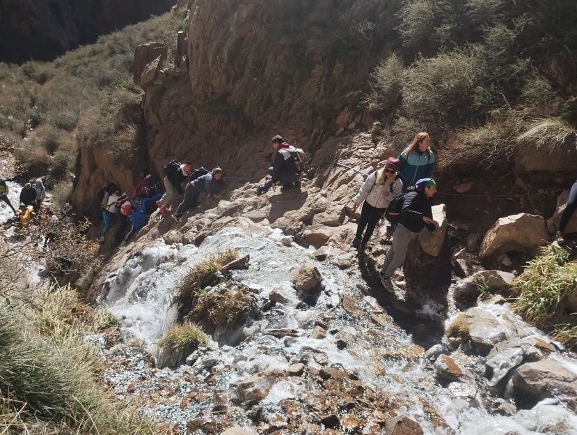 El Municipio de Godoy Cruz promueve salidas recreativas y el trekking para su personal