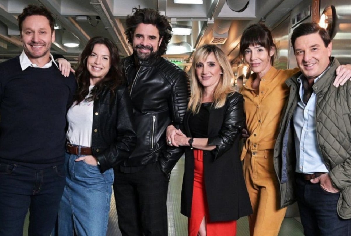 El elenco protagónico de "El primero de nosotros" (Telefe)