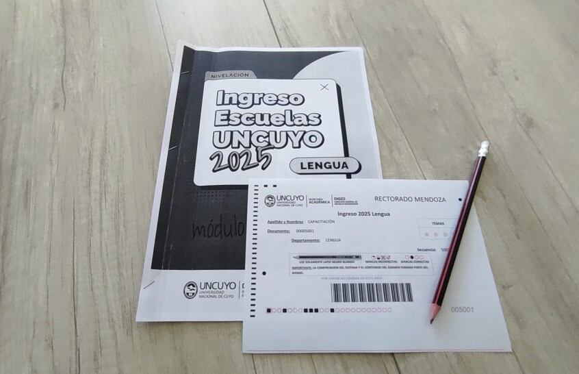 Luego de las bajas notas, la UNCuyo mantendrá el mismo sistema de examen de ingreso para sus secundarios. Foto: UNCuyo