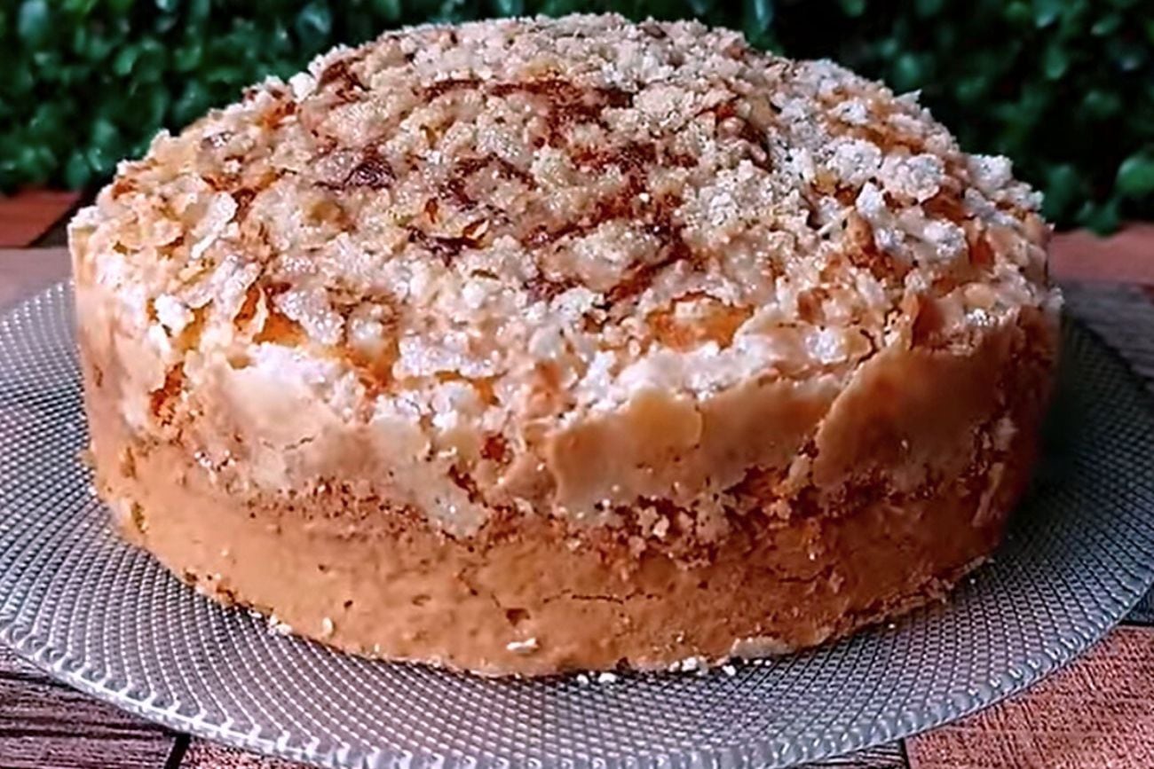 Torta matera más fácil, económica y con una taza. Captura del video.