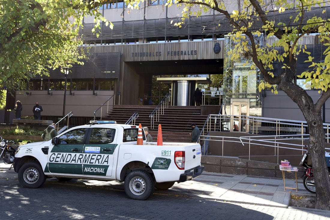 Algunas oficinas de Tribunales Federales fueron allanadas el miércoles. (Télam)