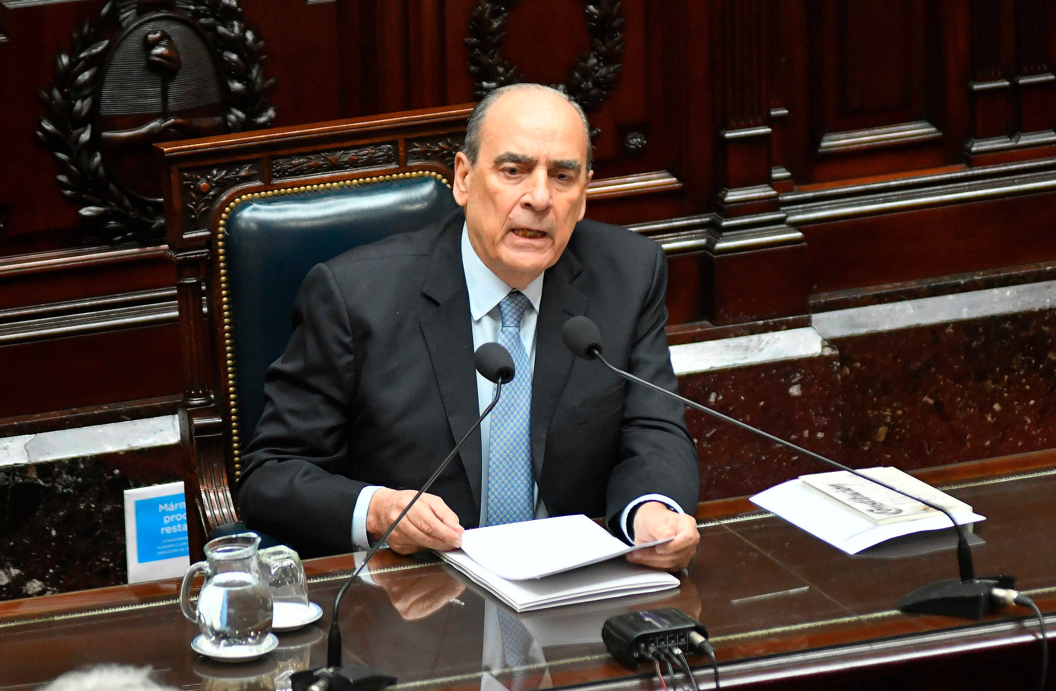   El jefe de  Gabinete, Guillermo Francos. Foto: Noticias Argentinas