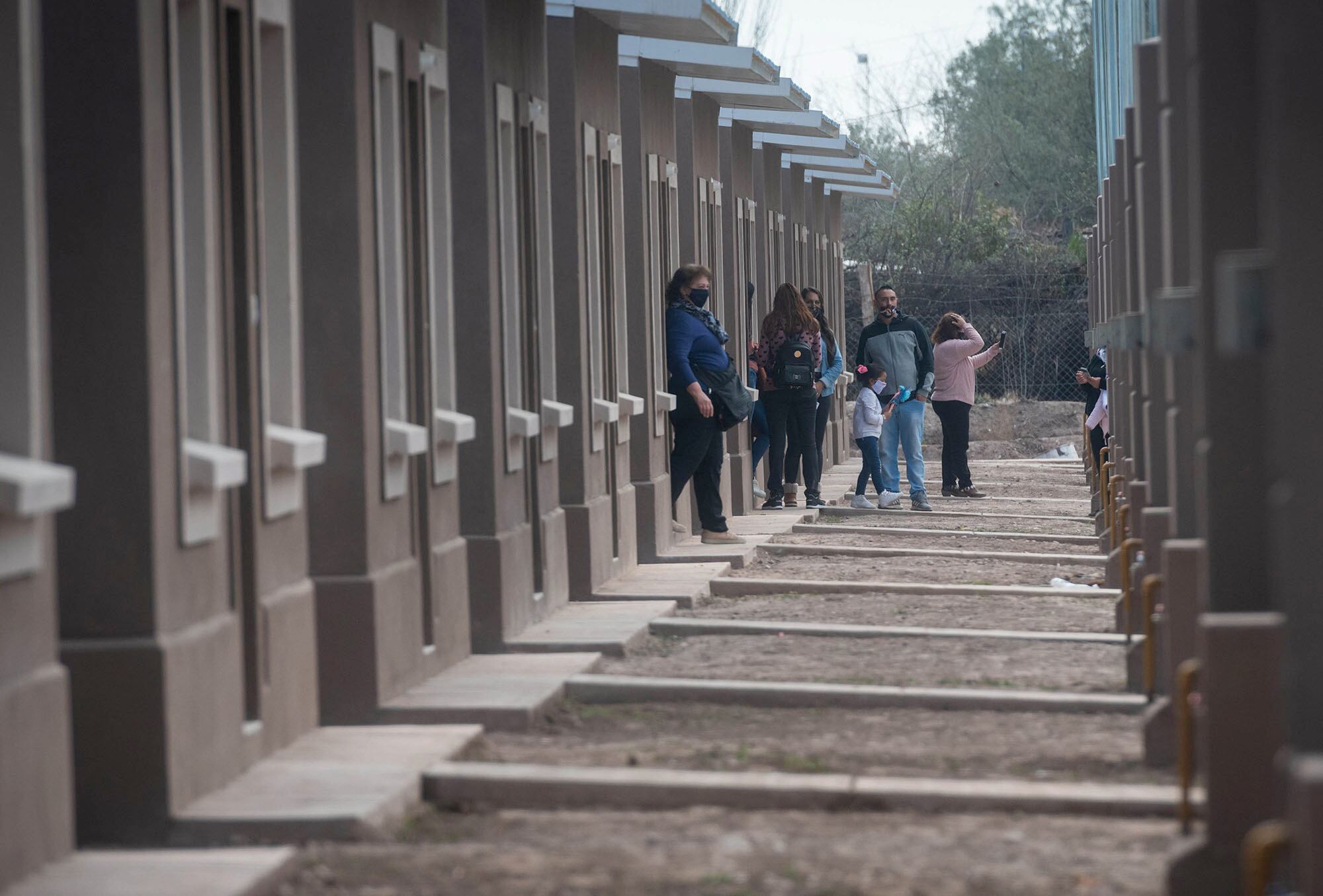 Viviendas del IPV en el nuevo barrio Los Milagros del departamento de Maipú (Imagen ilustrativa).