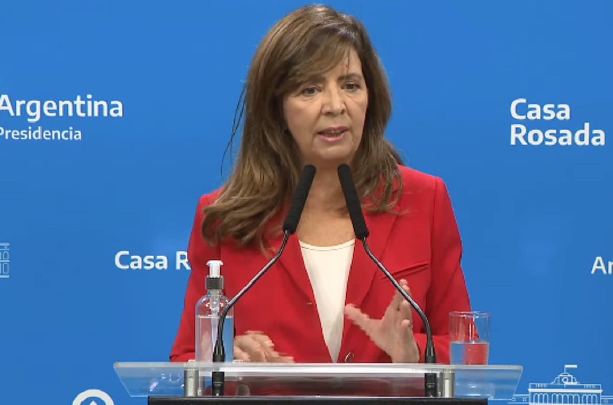 "Están marchando por las dudas contra un proyecto que no conocen”, dijo la portavoz de la Presidencia, Gabriela Cerruti, en referencia al eventual cobro de “la renta inesperada”, en estudio por el Gobierno.