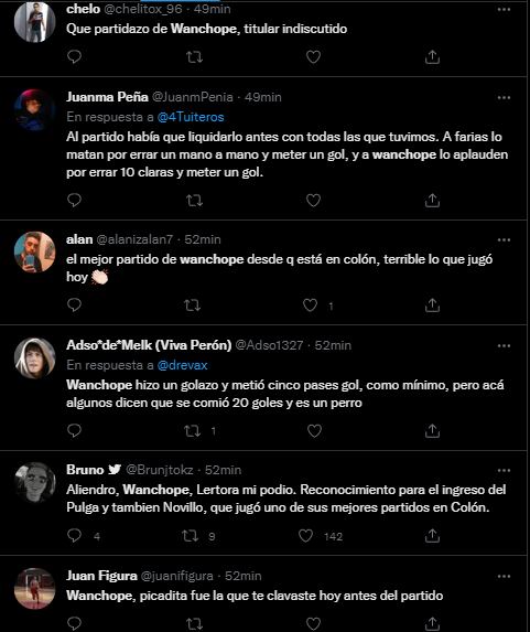 Wanchope Ábila fue tendencia en Twitter.