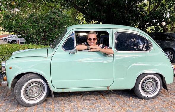 Denis Dumas y su Fiat 600