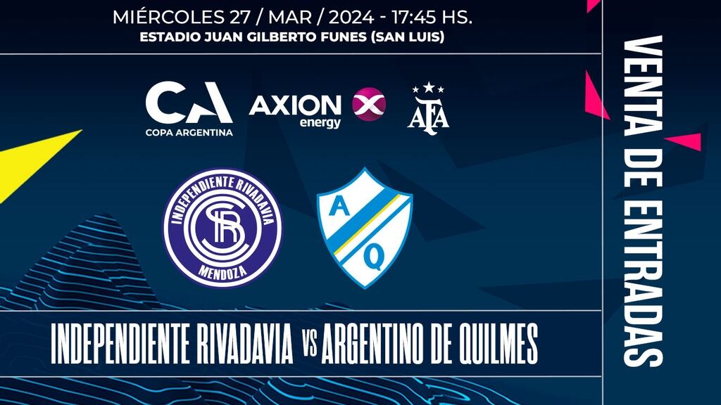 Copa Argentina: venta de entradas