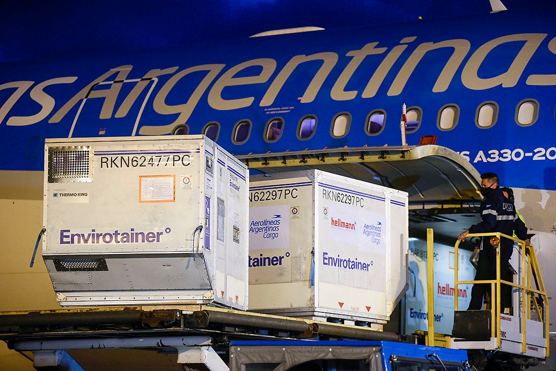 La Coviar alcanzó un acuerdo con Aerolíneas Argentinas en mayo de 2020 para que los aviones que fueran a buscar insumos médicos a destinos de exportación del vino argentino pudieran ser aprovechados con cargamentos de las bodegas. 