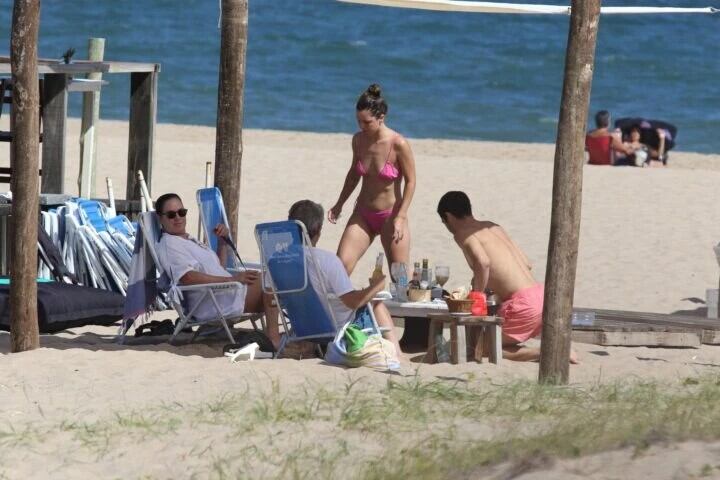 Ricardo Darín y su familia en Punta del Este  / Gente