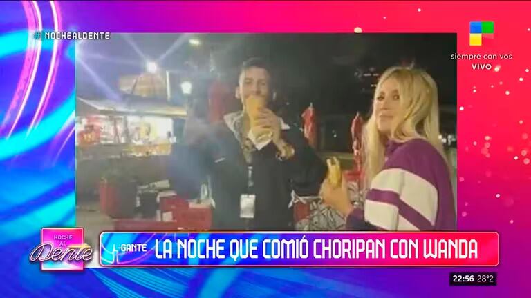 L-Gante confesó el encuentro con Wanda Nara.