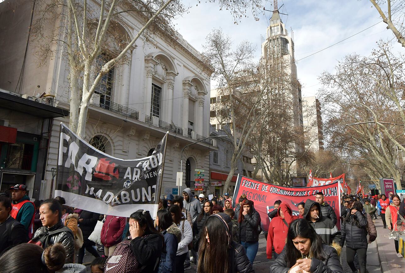 Las organizaciones sancionadas fueron el Partido Obrero, MST, Polo Obrero, Frente Popular y PTS.  / Foto: Orlando Pelichotti

