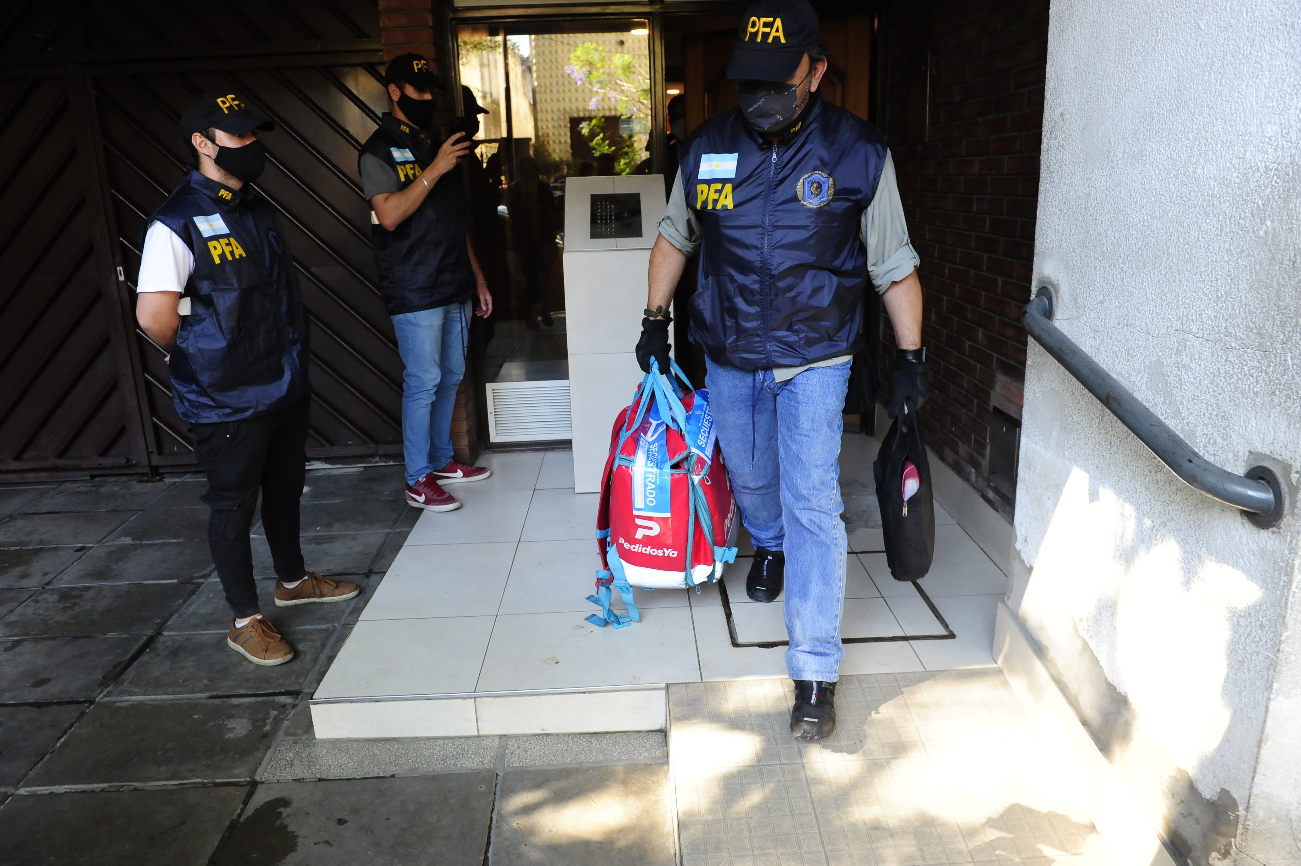 Detenido por el ataque al Diario Clarín.  Foto: Gentileza / Clarin