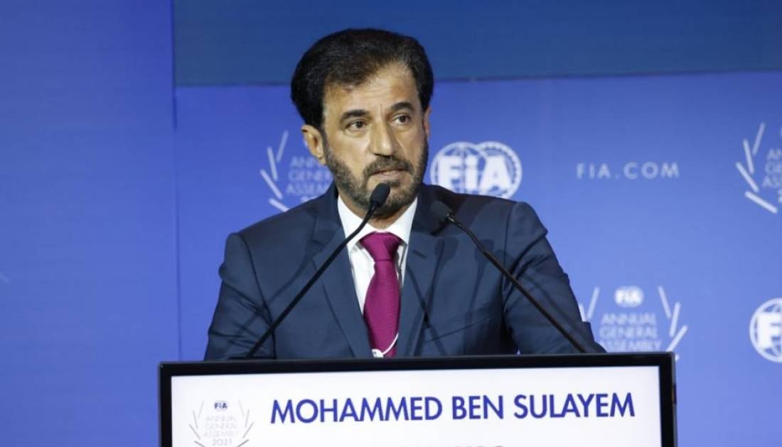 Mohammed ben Sulayem, presidente de la FIA