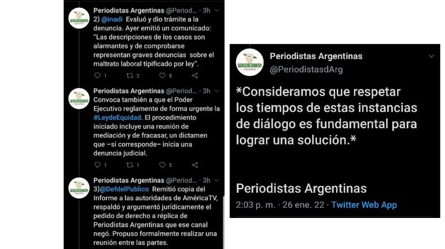 Periodistas Argentinas