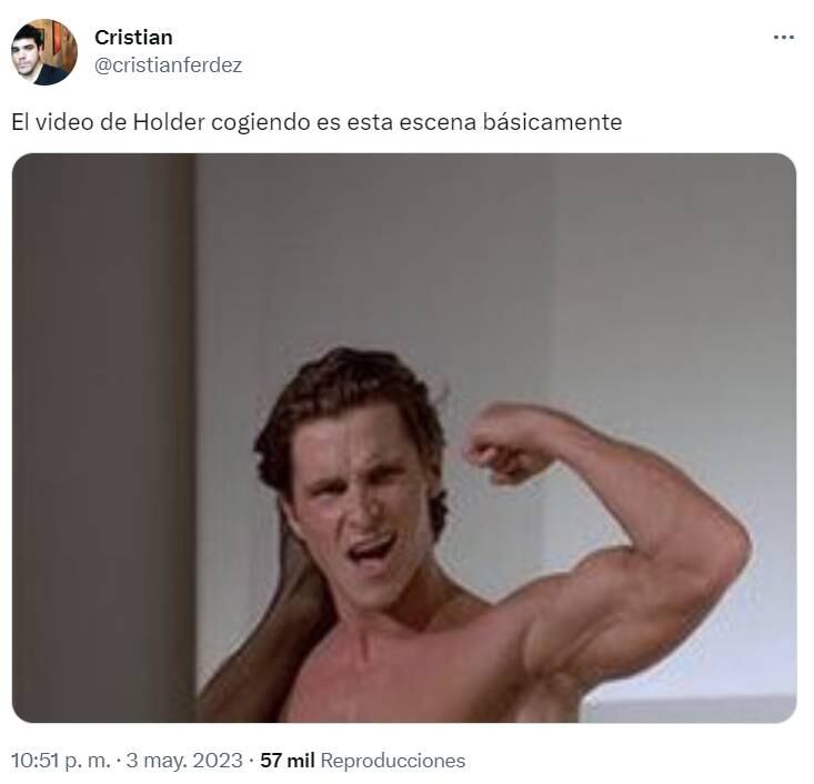 Tomás Holder se convirtió en tendencia en redes sociales por la viralización de un video sexual y se multiplicaron los memes.