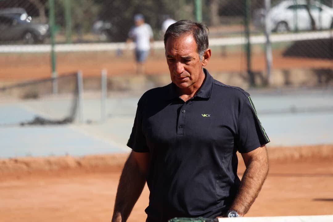 Pablo Vergara, un maestro del tenis en la provincia de Mendoza. / Gentileza.