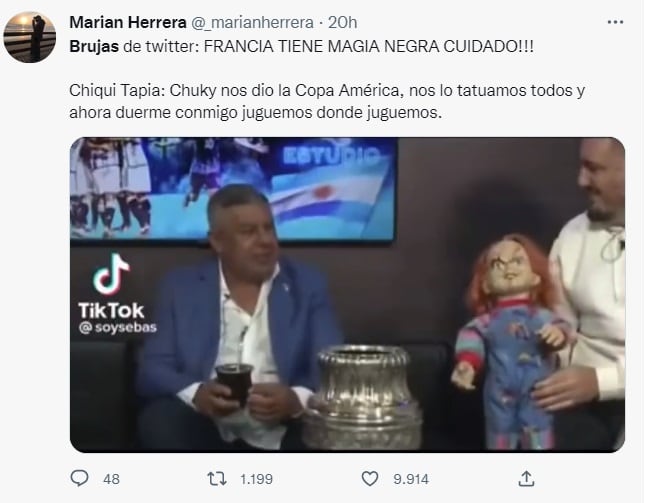 Memes por el nuevo pedido de las brujas argentinas (Twitter)