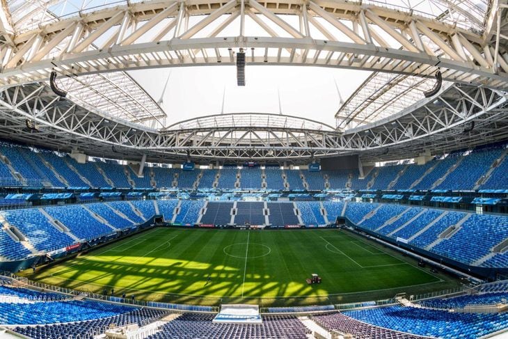 El estadio Gazprom Arena de San Petersburgo ya no será sede de la final de la Champions (Gentileza)