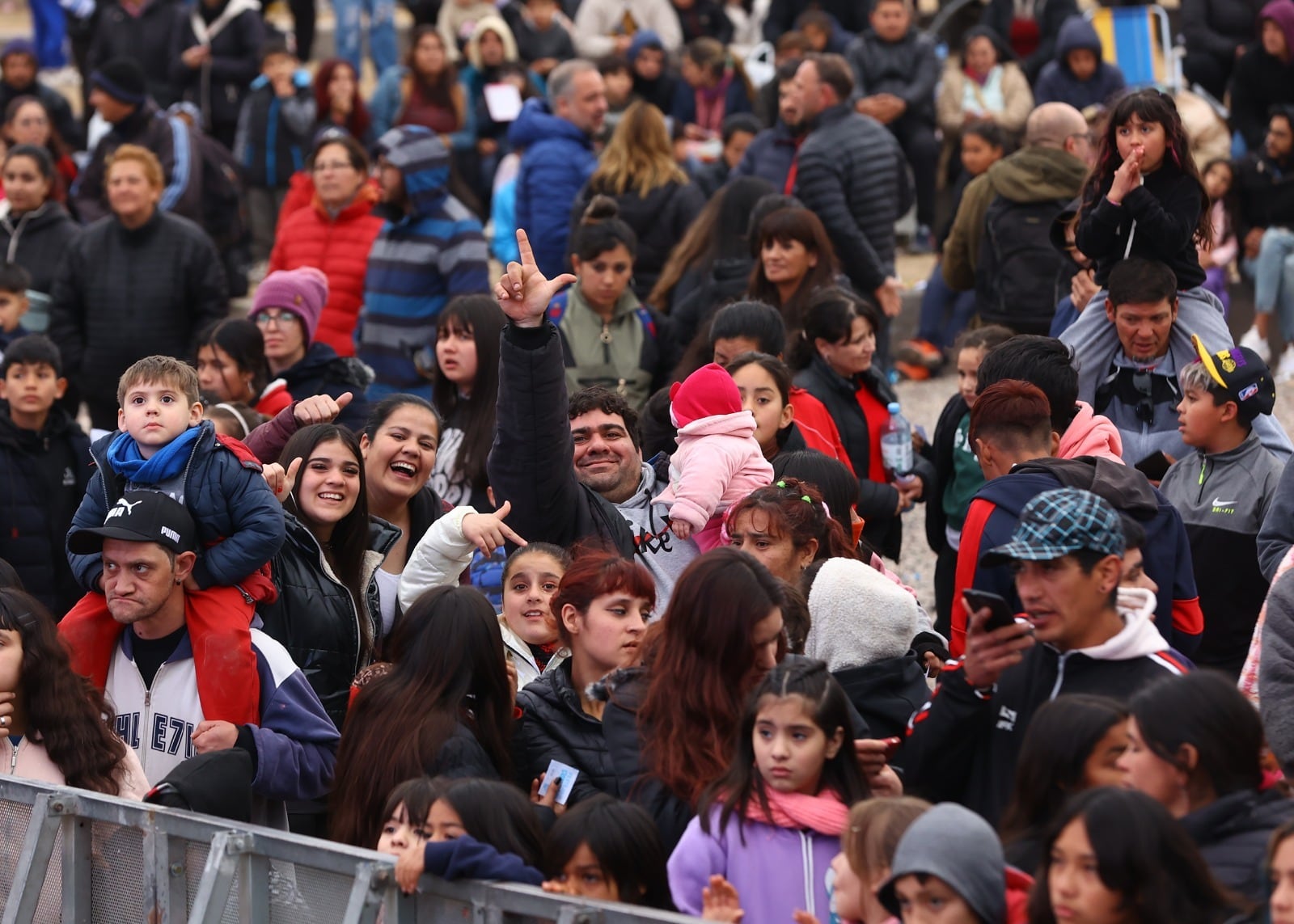 Miles de personas festejaron el Día de la Niñez en Maipú