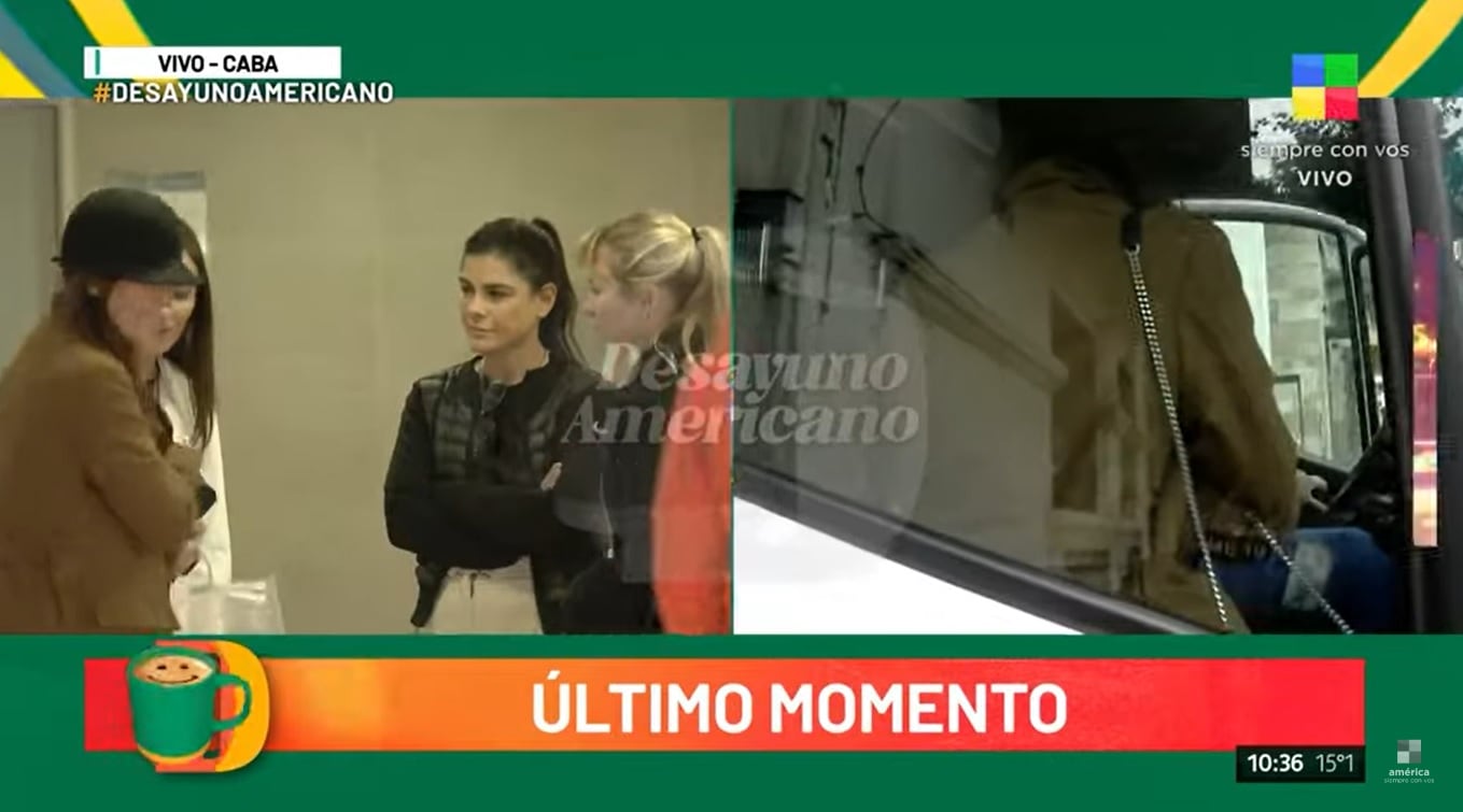 Elba Marcovecchio y  Sarah Stewart Brown se cruzaron en el hall de la clínica.