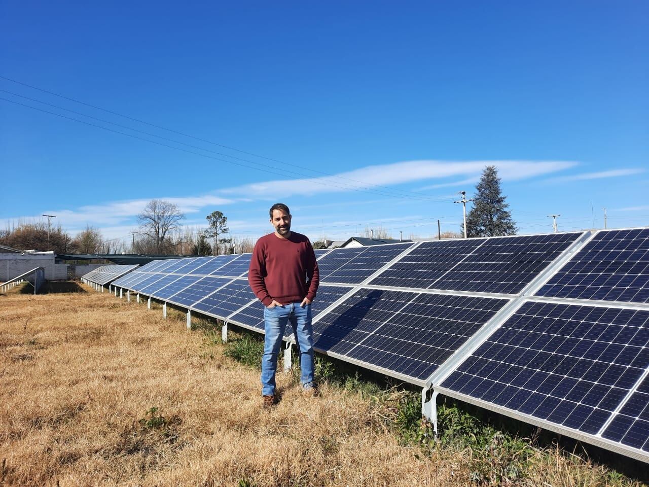 Rodrigo Valladares, fundador de Solper, destacó los beneficios de la energía solar.