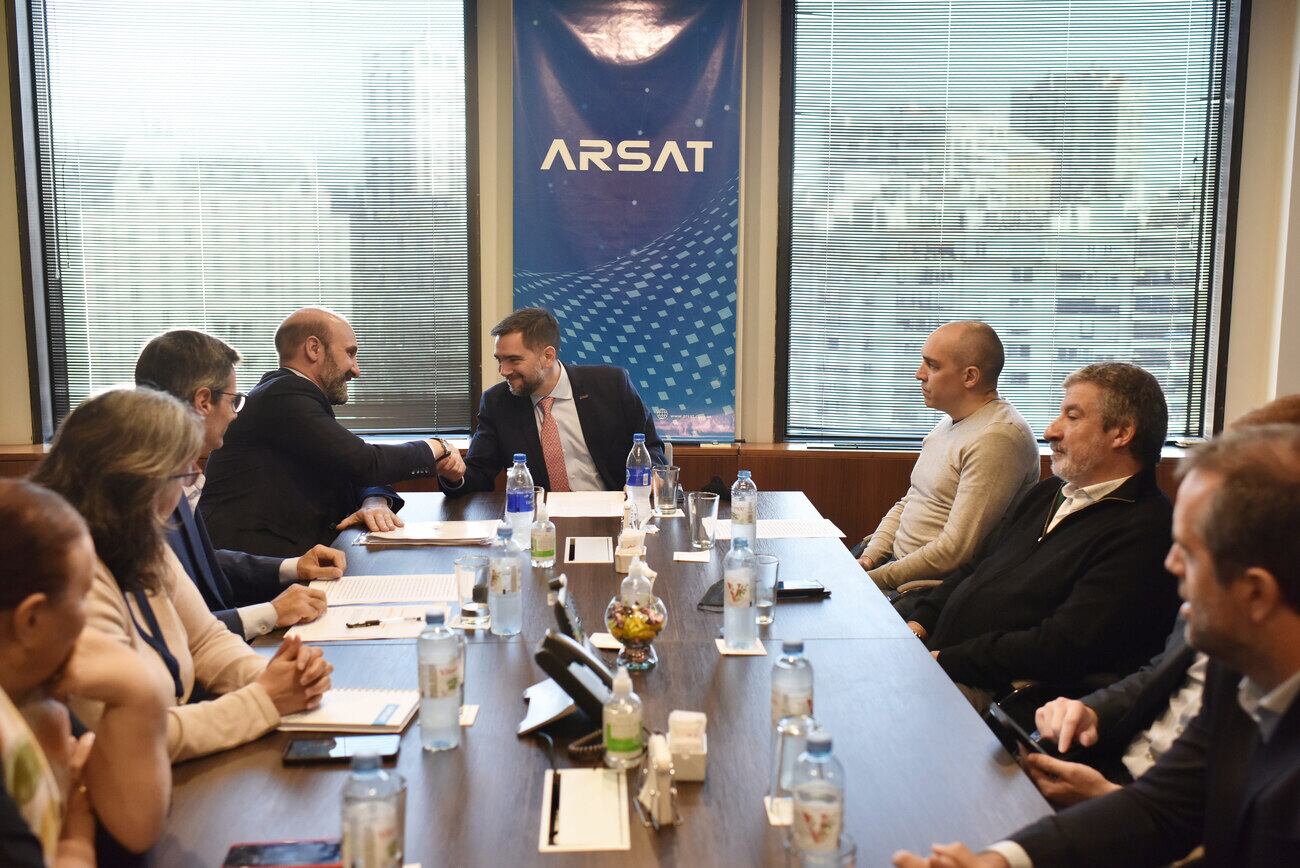 Facundo Leal, presidente de Arsat.