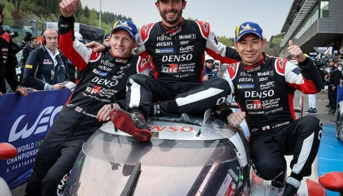 “Pechito” López con Carburando antes de las 24 Horas de Le Mans