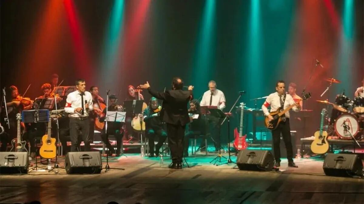 Superhéroes es una banda que rinde homenaje al gran cantante. Gentileza: Néstor Nardella Producciones.