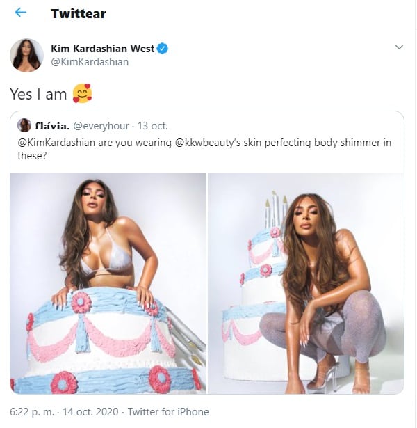 Kim Kardashian anticipa su festejo